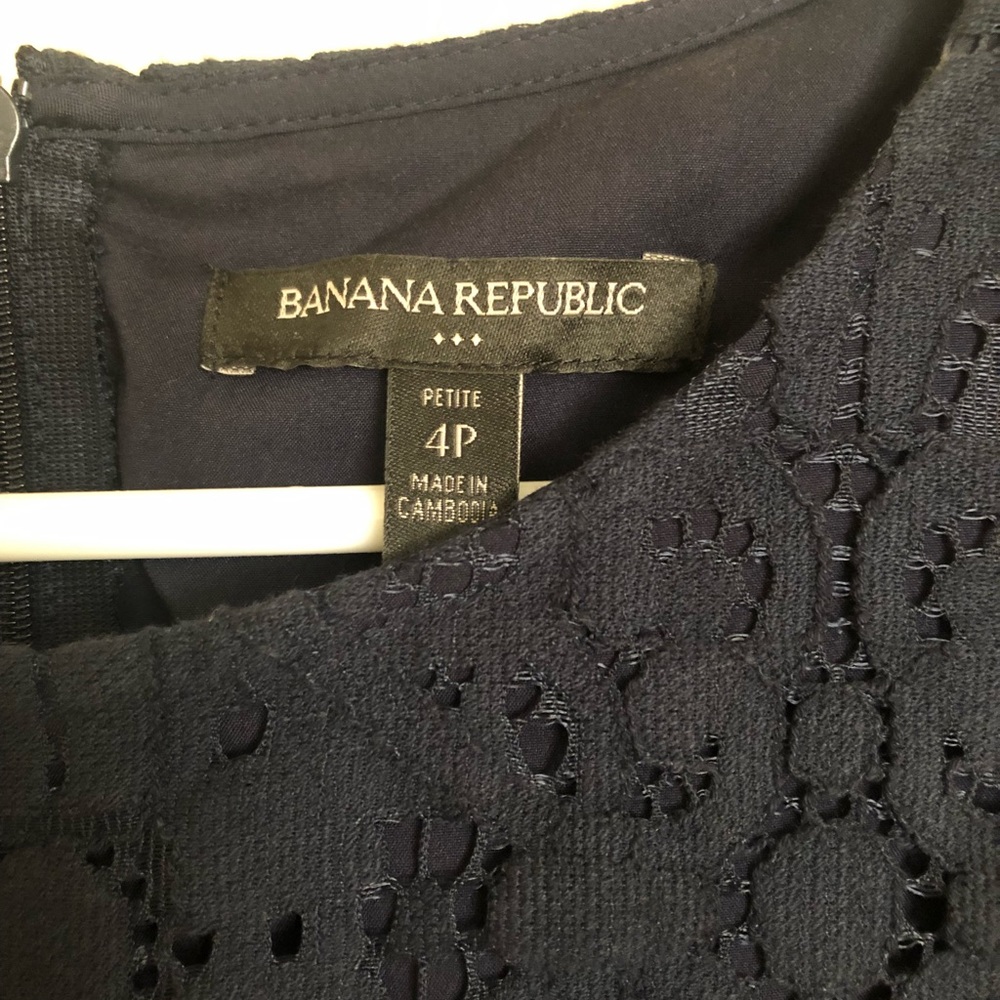 Navy blue Banana Republic dress